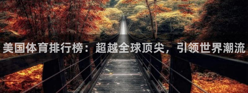 一竞技官网下载平台APP：美国体育排行榜：超越全球顶