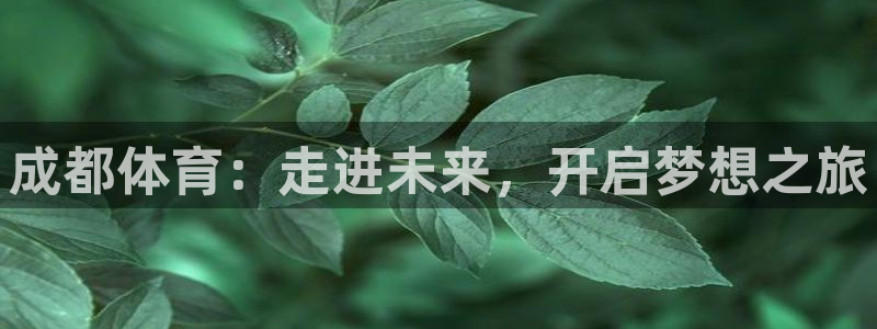 一竞技APP官方下载：成都体育：走进
