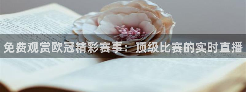 nba直播吧免费观看：免费观赏欧冠精彩赛事：顶级比赛的实时直播